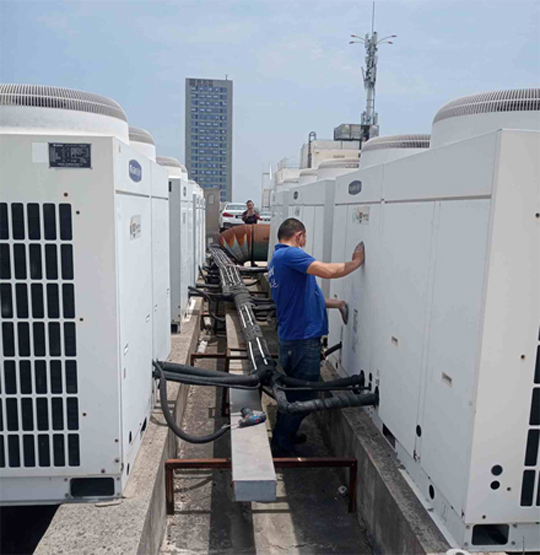 濮阳市中央空调制热和不制冷系统维修方法